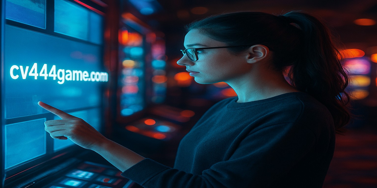 cv444-এ একজন নারী ক্রেজি টাইম গেমটি খেলছেন